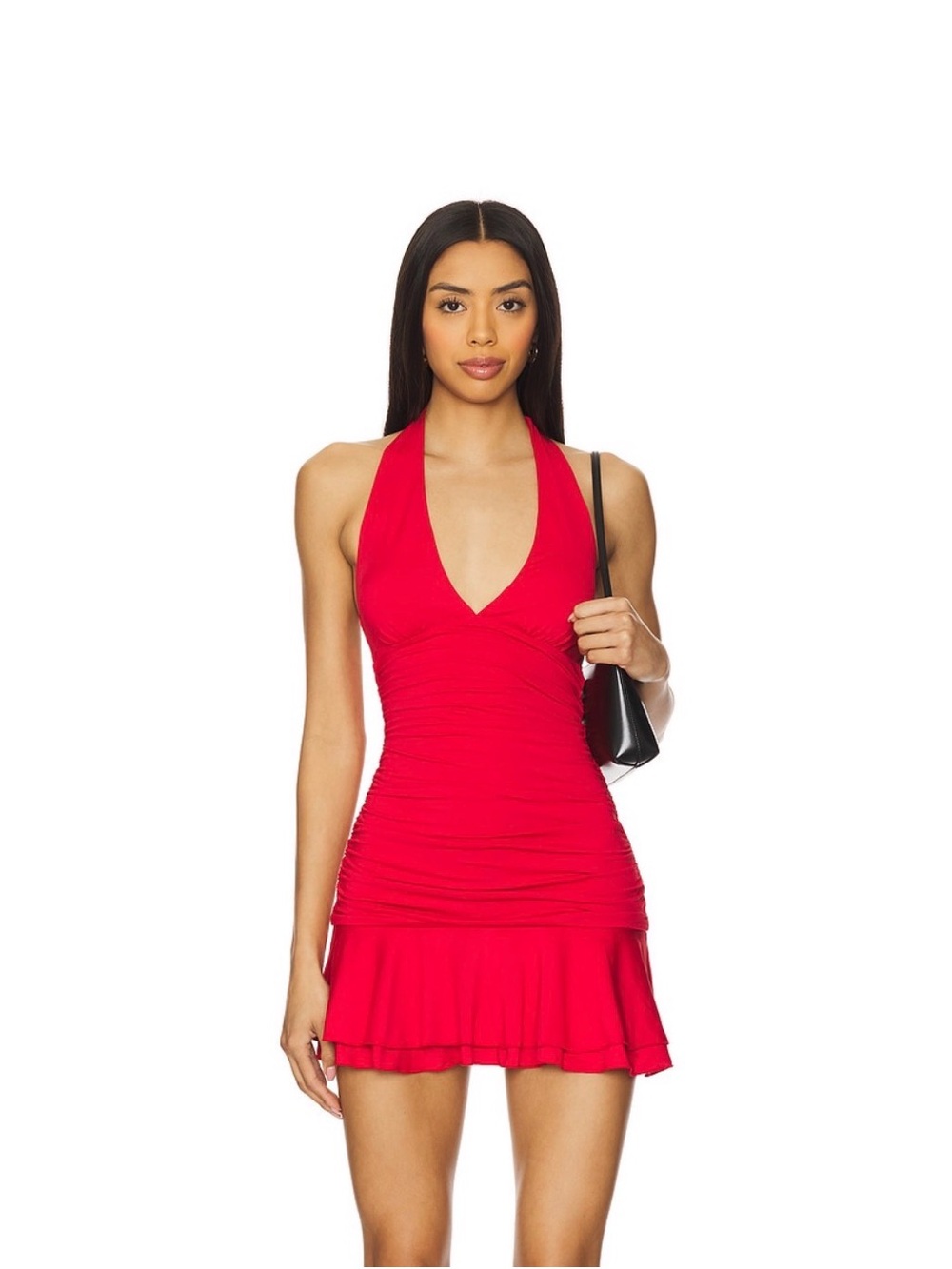 Red Halter Dress - more to come revolve